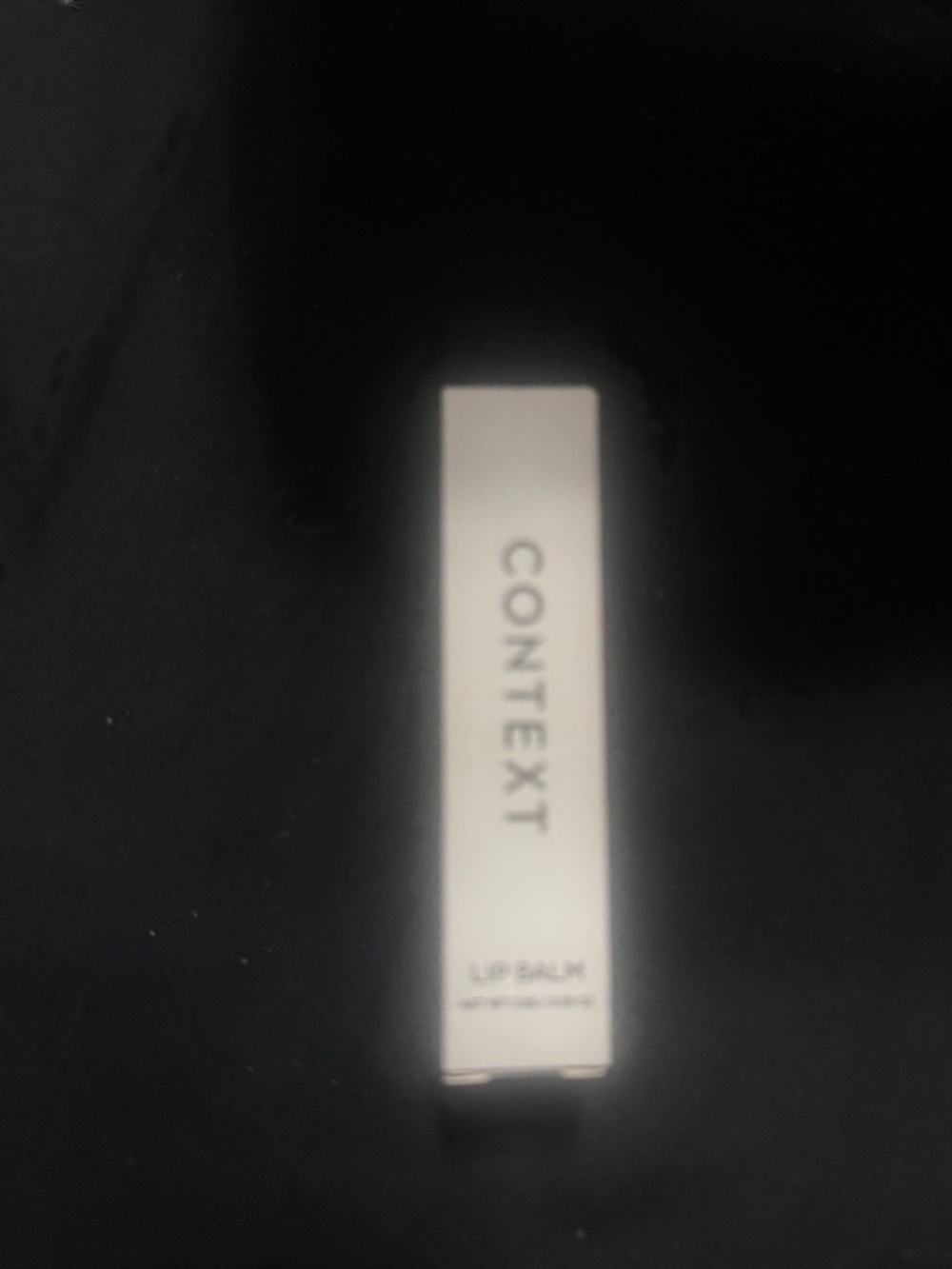 Context White Lip Balm Stick - Minimalist Tube
